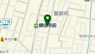 ホワイト急便 額店の地図画像