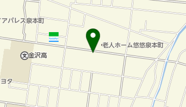 ホワイト急便 アリス店の地図画像