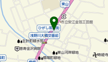 ホワイト急便 東山店の地図画像