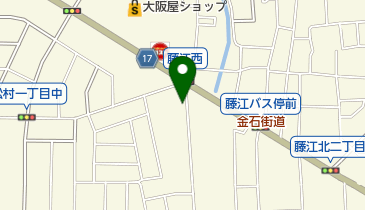 ホワイト急便 藤江店の地図画像