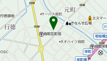 ホワイト急便 中央店の地図画像