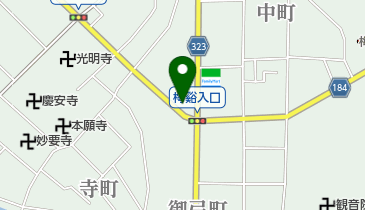 ホワイト急便 大工町頭店の地図画像