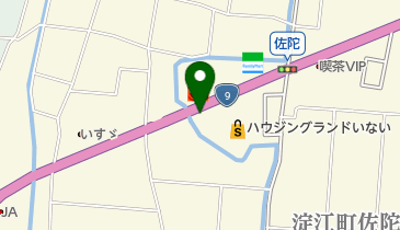 ホワイト急便 ルートナイン淀江店の地図画像
