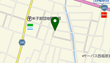 ホワイト急便 卸団地店の地図画像