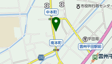 ホワイト急便 平田本町店の地図画像