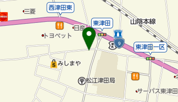 ホワイト急便 西津田店の地図画像