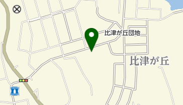 ホワイト急便 比津ヶ丘店の地図画像