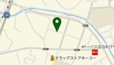 ホワイト急便 浜乃木2丁目店の地図画像