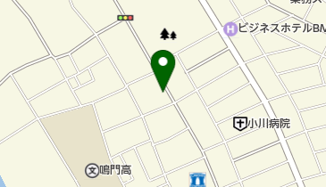 ホワイト急便 鳴高前店の地図画像