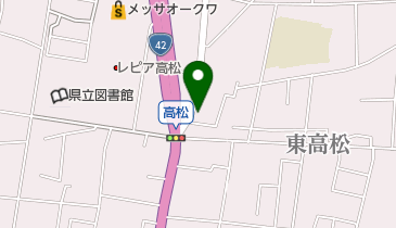 ホワイト急便 ながさか店の地図画像