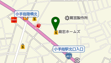 ダイソー 島忠ホームズ所沢店の地図画像