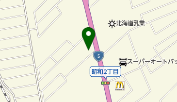 横浜家系ラーメン おばら家の地図画像