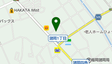 ダイソー 福岡諸岡店の地図画像