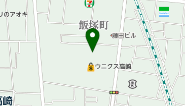 クレアネイル ウニクス高崎店の地図画像