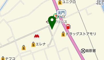 若竹丸 島原店の地図画像