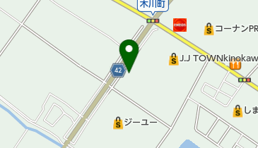 松のや 草津木川町店の地図画像