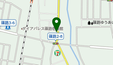 ピザハット篠路店の地図画像