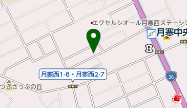 クィーンメイク21の地図画像