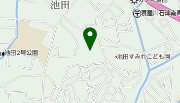 池田1号公園の地図画像