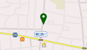 ホワイト急便 蘇原野口店の地図画像