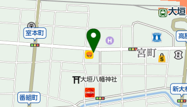 ホワイト急便 宮町店の地図画像