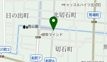 ホワイト急便 切石店の地図画像