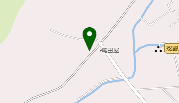 ホワイト急便 忍草店の地図画像