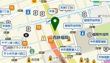 Biople by CosmeKitchen(ビープル バイ コスメキッチン) 天神地下街店の地図画像