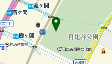SPORTS STATION Hibiya Park(スポーツ ステーション ヒビヤ パーク)の地図画像