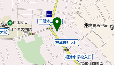 エブリデイゴルフ 根津店の地図画像