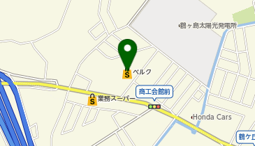 ヘアカラー専門店CASA COLOR(カーサカラー) ベルク鶴ヶ丘店の地図画像