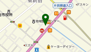 レイクALSA 東金バイパス自動契約コーナーの地図画像