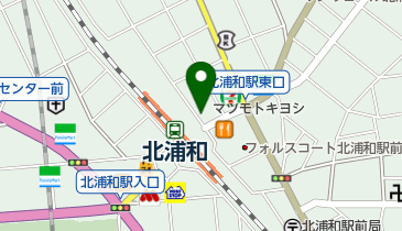 銀座コージーコーナー 北浦和東口店の地図画像