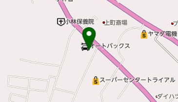 レイクALSA 小林自動契約コーナーの地図画像
