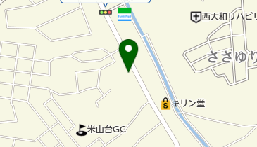 鉄板ステーキ花心の地図画像