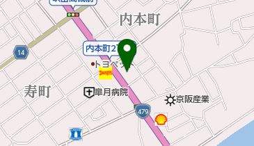 カワサキプラザ吹田の地図画像