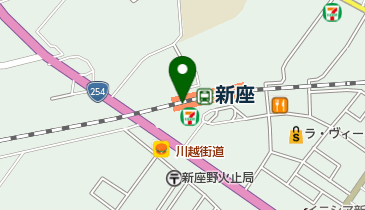 銀座コージーコーナー 新座店の地図画像