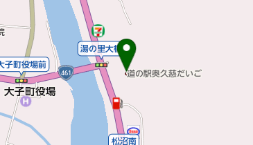 だいご味レストランの地図画像