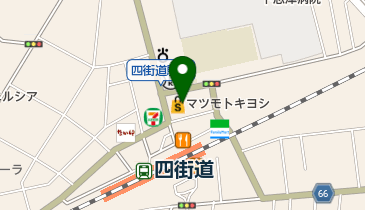 銀座コージーコーナー 四街道店の地図画像