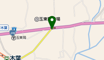 ホワイト急便 玉東店の地図画像