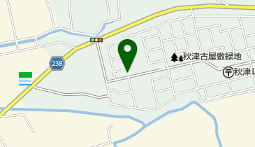 ホワイト急便 秋津レークタウン店の地図画像