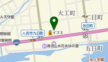 ホワイト急便 九日町店の地図画像