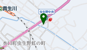 ホワイト急便 貴生川店の地図画像