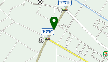 ホワイト急便 下笠店の地図画像