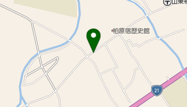 ホワイト急便 柏原店の地図画像