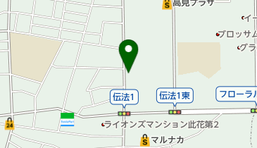 ホワイト急便 三共高見店の地図画像