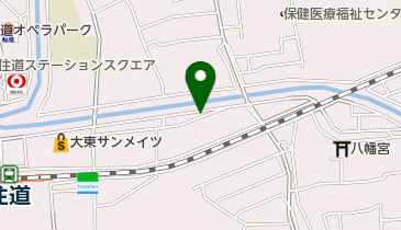 ホワイト急便 住道店の地図画像