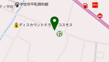 ホワイト急便 閤店の地図画像
