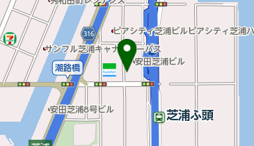 SOMPO(ソンポ)ケア ユニバーシティ芝浦の地図画像