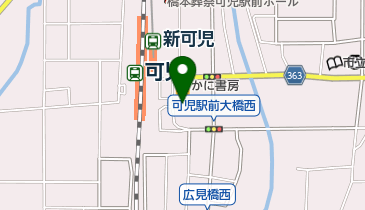 可児市子育て健康プラザ mano(マーノ)の地図画像